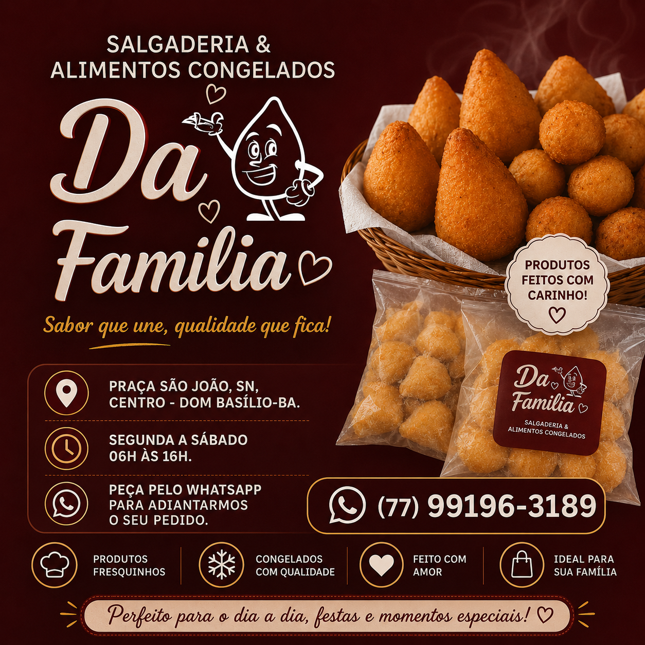 DA FAMÍLIA ALIMENTOS