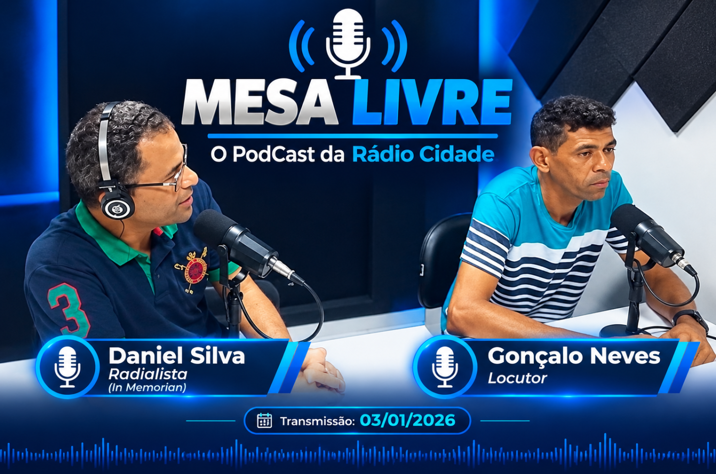 Gonçalo Neves relembra a verdadeira história do Rádio FM em Dom Basílio.