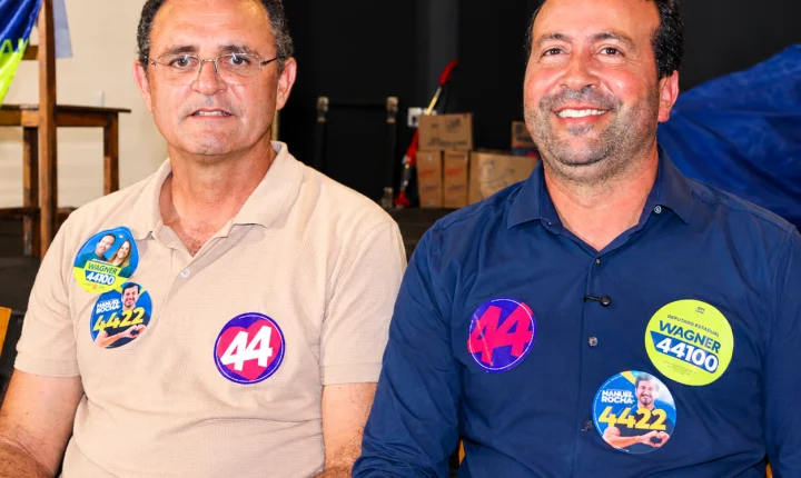 Em Dom Basílio, Wagner Alves promete mandato presente e critica o “deputado Copa do Mundo”.